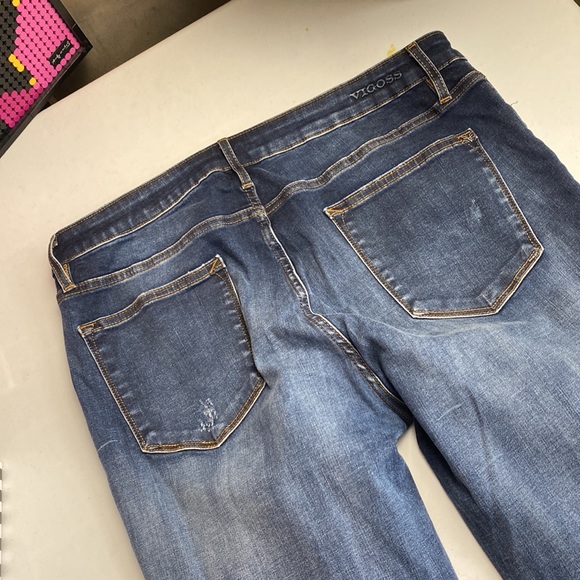 4 pair Bundle Vigross Jagger Super Skinny Distress Jeans, 32x28 - Picture 9 of 15